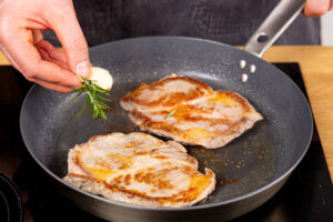 Rosmarin und Knoblauch