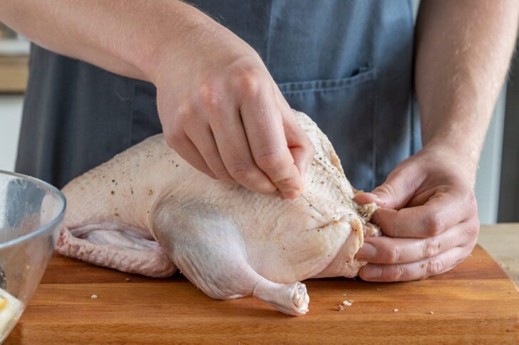 Ente zunähen