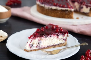 Johannisbeerkuchen mit Schmand