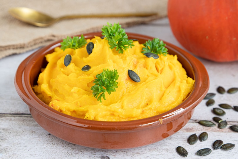 Kürbis-Kartoffel-Püree
