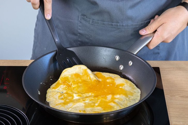 Eier stocken lassen
