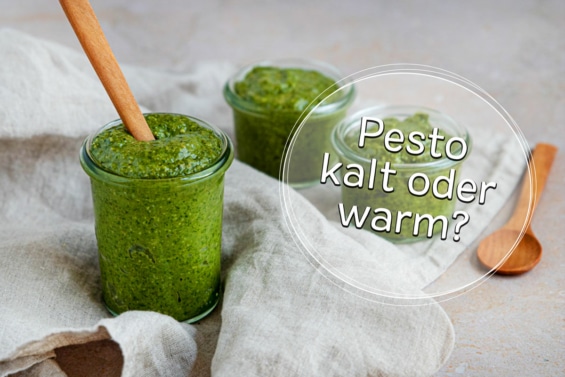 Pesto kalt oder warm verwenden?