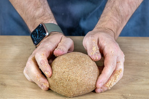 Veganer Mürbeteig mit Dinkelmehl