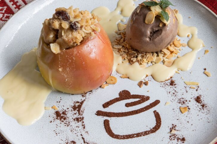 Bratapfel aus der Mikrowelle