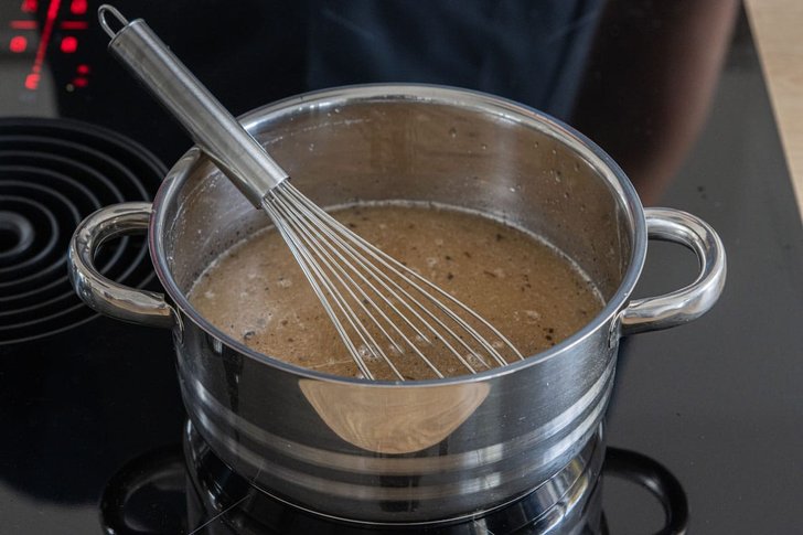 aufkochen lassen