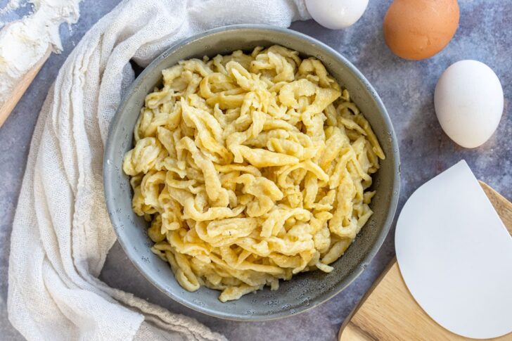 Eierspätzle selber machen