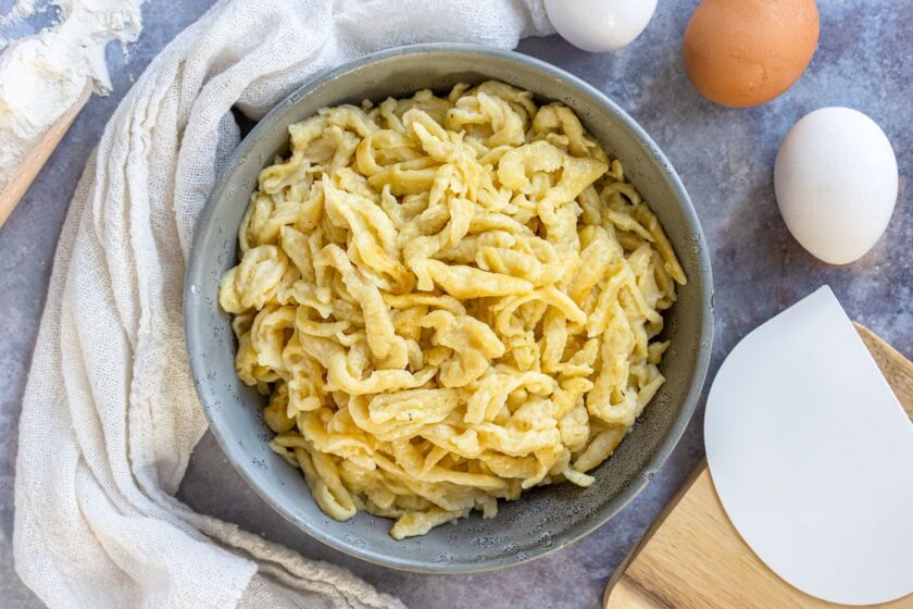 Eierspätzle selber machen