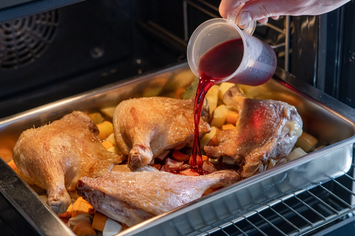 Wie Lange Brauchen Entenkeulen Im Ofen Entenkeulen aus dem Backofen nach Omas Rezept