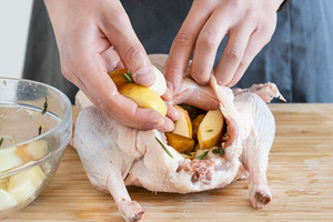 Ente füllen