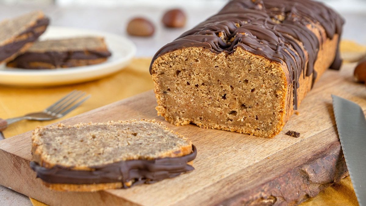 Veganer Maronenkuchen aus der Kastenform | Rezept