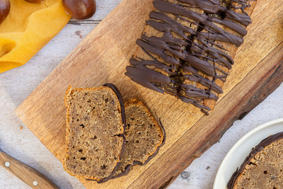 Veganer Maronenkuchen aus der Kastenform