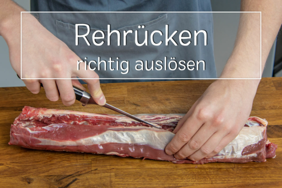 Rehrücken auslösen