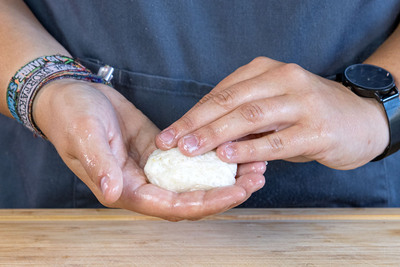 Für das süße Sushi Nigiri formen