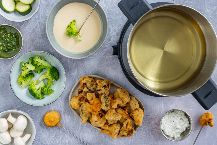 Bierteig-Fondue