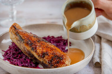 Gänsebraten-Soße
