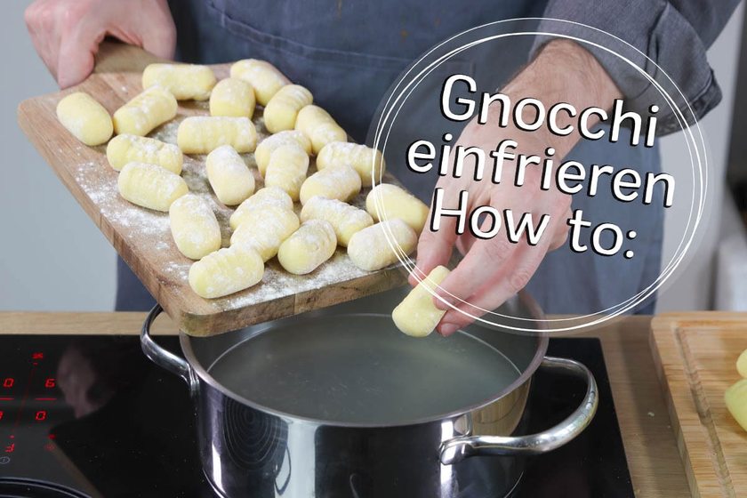 Gnocchi einfrieren in 5 Schritten