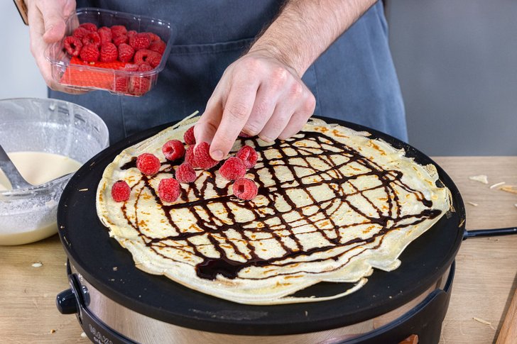 Crepes nach Lust und Laune befüllen