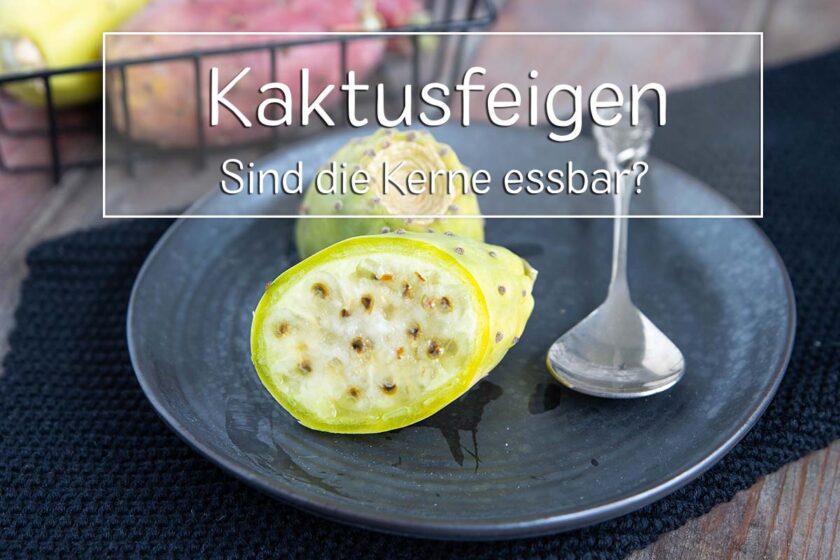 Kaktusfeige essbare Kerne