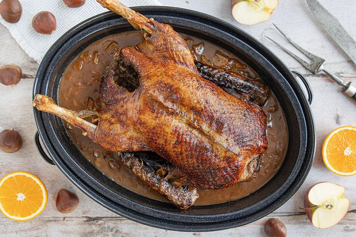 Knuspriger Entenbraten aus dem Ofen