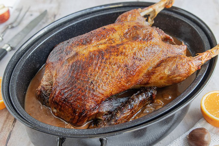 Knuspriger Entenbraten aus dem Ofen