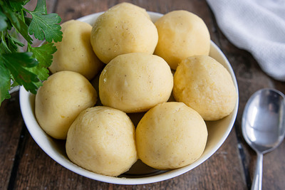 gekochte Kartoffelknödel nach Omas Art