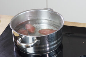 Kartoffeln kochen für Raclette Deluxe mit Rinderfilet