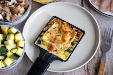 Raclette mit Hähnchen