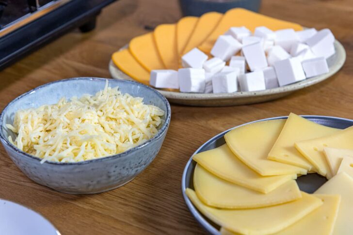 Käsesorten für Raclette