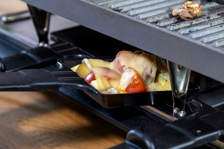 Wie viel Käse für Raclette