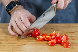 Tomaten vierteln