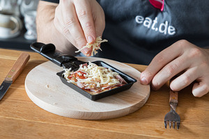 Pizza belegen