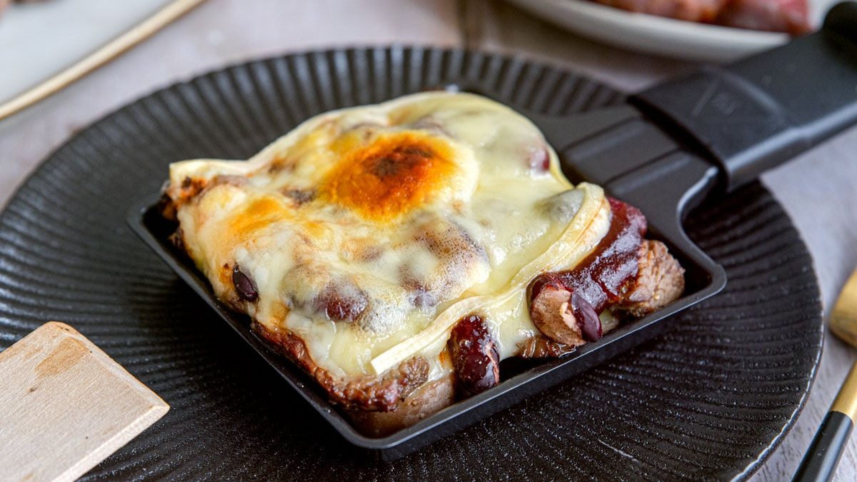 Raclette Deluxe mit Rinderfilet