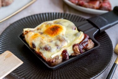 Raclette mit Rinderfilet