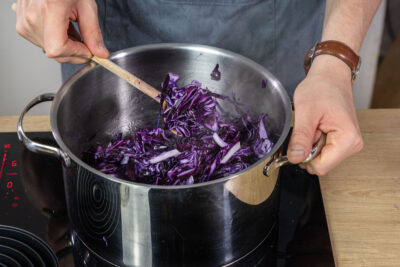Rotkohl kochen