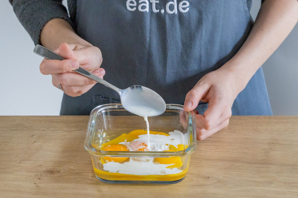 Schnelles Rührei aus der Mikrowelle | Rezept