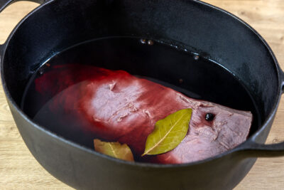 Sauerbraten einlegen