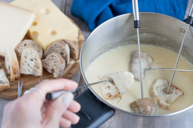 Schweizer Käsefondue