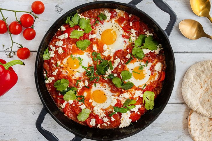 Shakshuka mit Feta