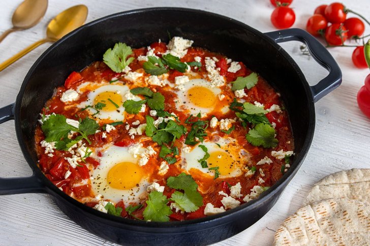 Shakshuka mit Feta