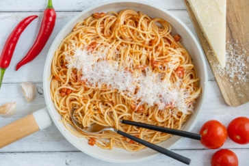 Spaghetti all'amatriciana