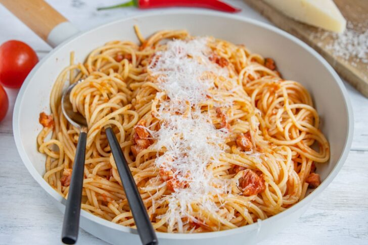Spaghetti all'amatriciana