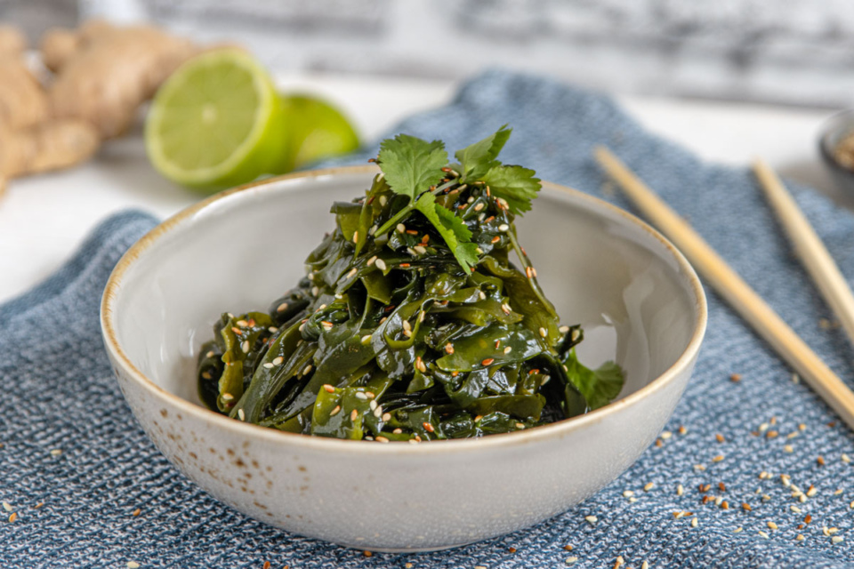 Wakame Algen Salat | Rezept - eat.de