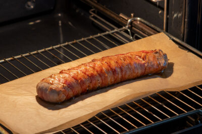 Schweinefilet im Speckmantel aus dem Ofen