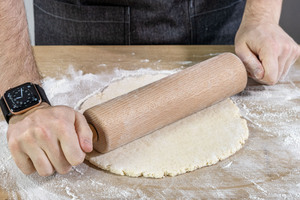 Teig ausrollen