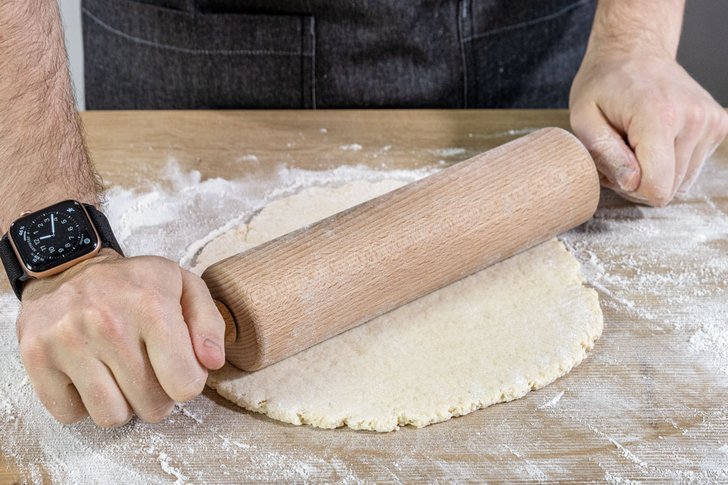 Teig ausrollen
