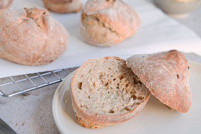 Schnelle Brötchen ohne Hefe