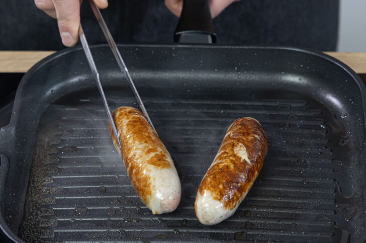 Bratwürste für Currywurst