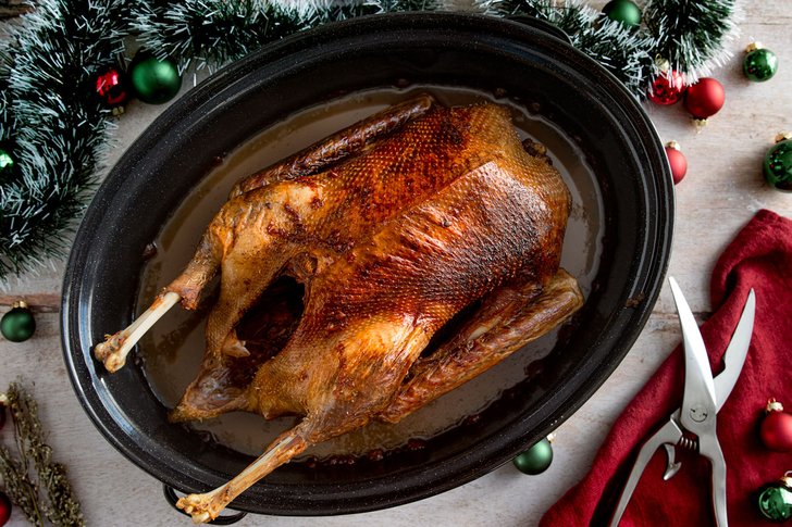 einfache Weihnachtsgans für Anfänger