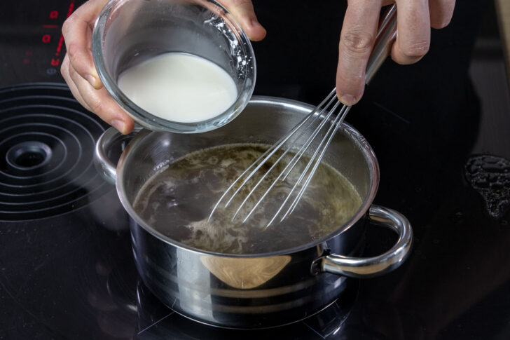 Sauce binden