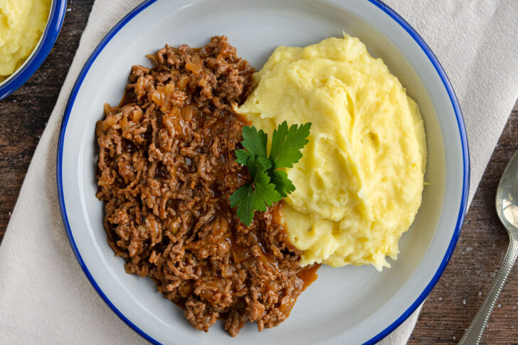 Gehacktesstippe: DDR Rezept für Gehacktessoße